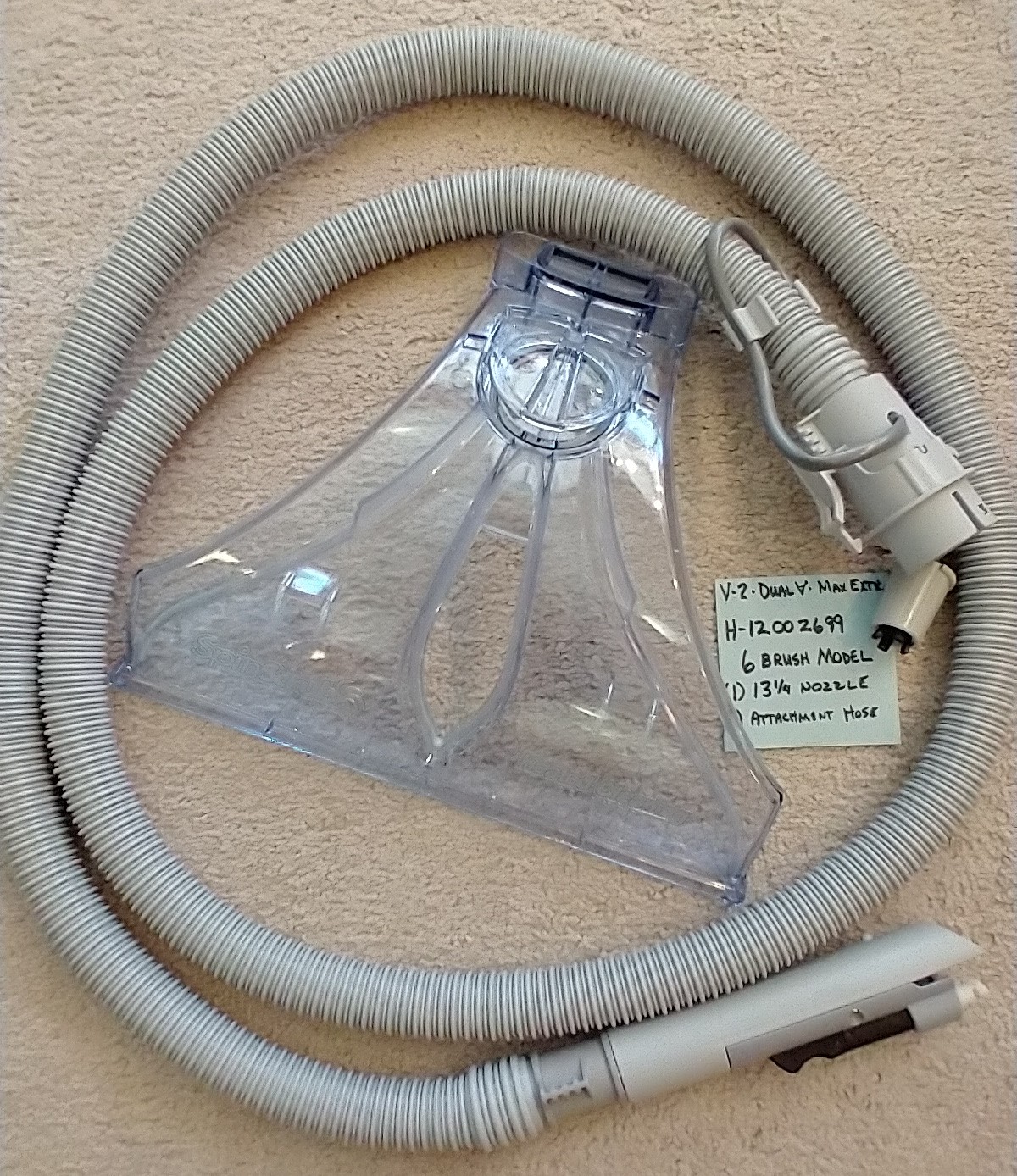 Hoover SteamVac Dual V Hose  43491045 (SEE BELOW)